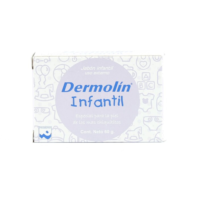 DERMOLIN INFANTIL JABON CJ X 60 GR. única