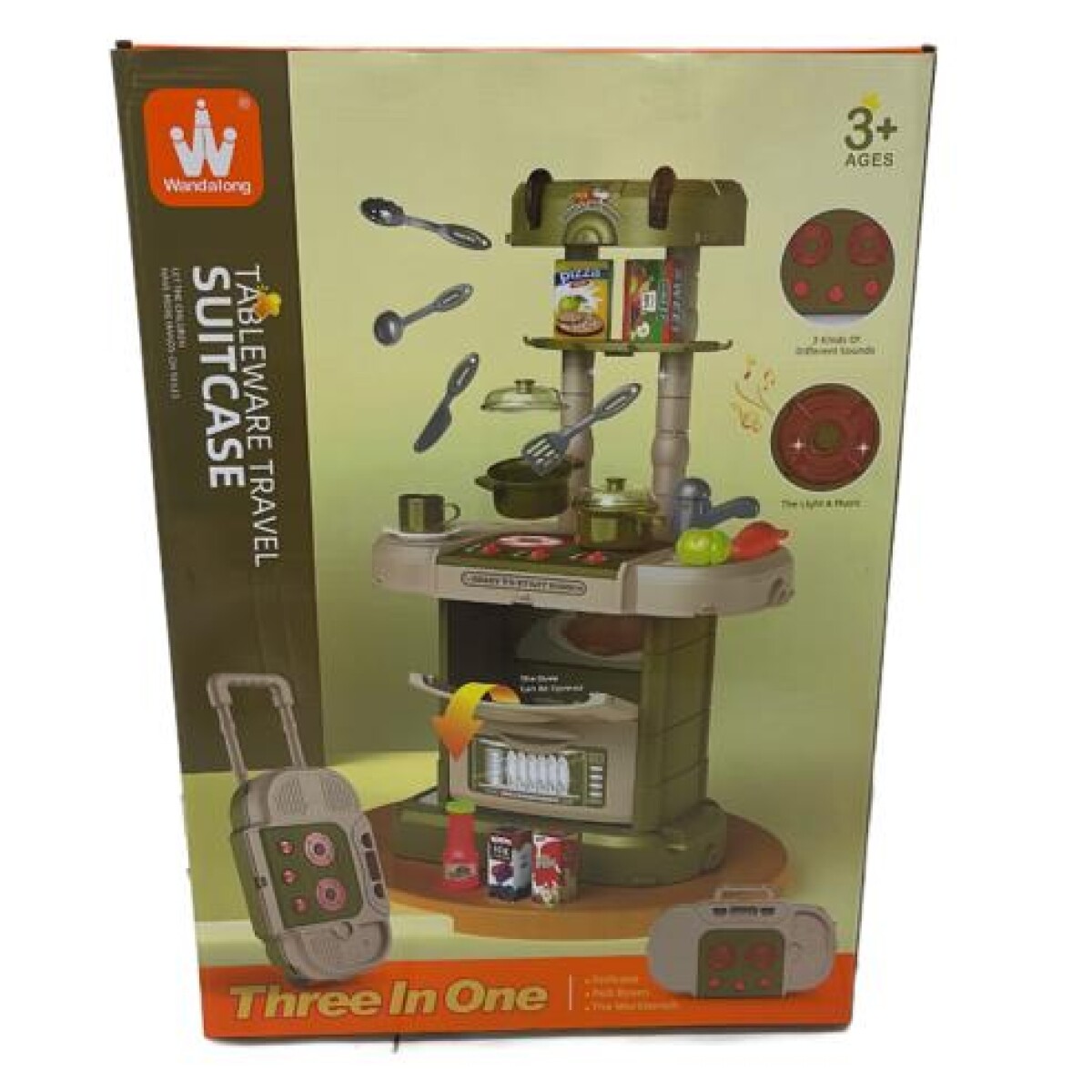 Juego de Cocina Verde 