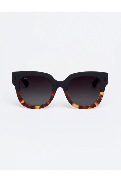 Lentes Tiwi Kerr Bicolor G. Tortoise/black With Burgundy Gradi