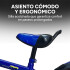 Bicicleta Infantil Yjtong R18 Canasto Parrilla Guardabarros Azul 1