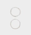 Pulsera Elastica Sets De Metal Plateado