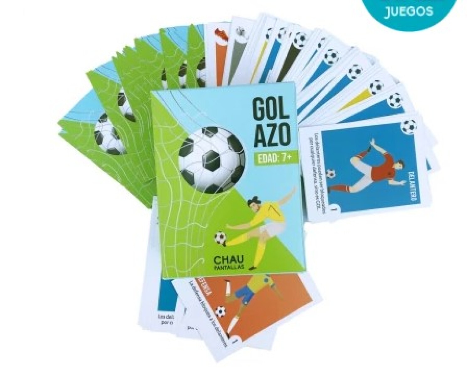 Juego de cartas GOLAZO 