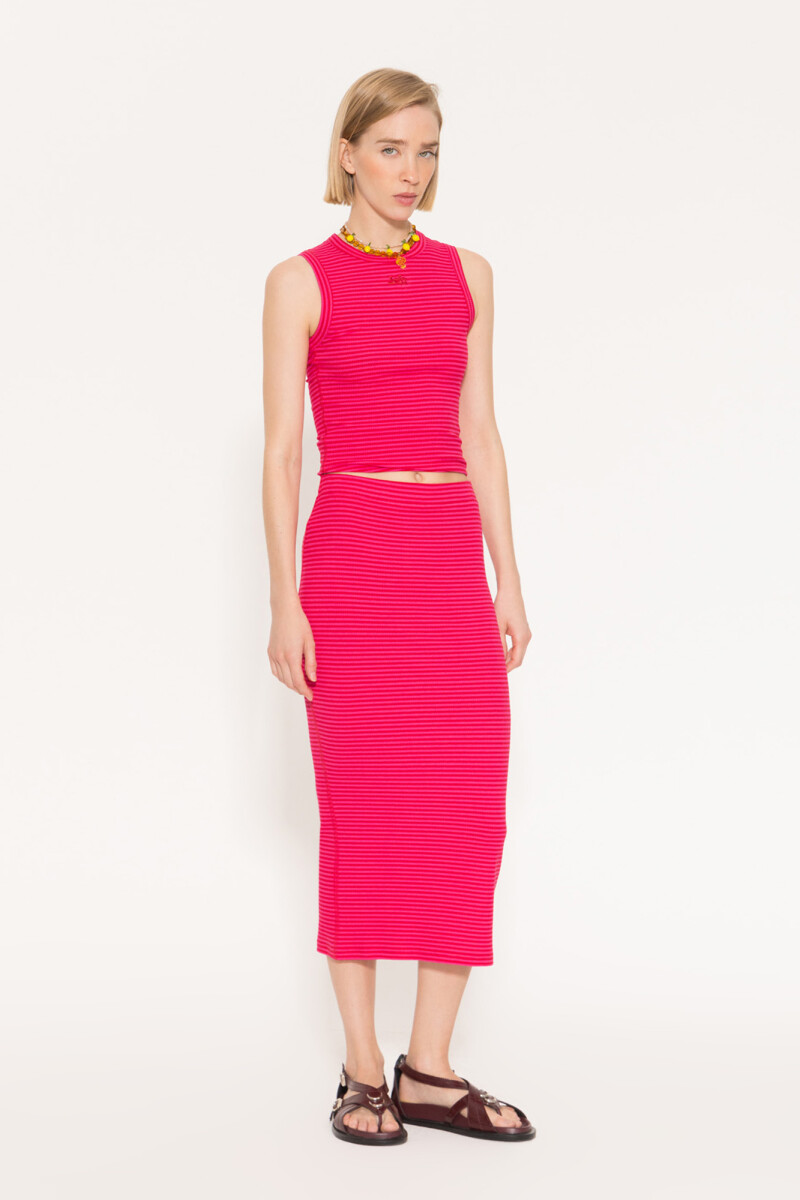 POLLERA FUNNY Fucsia