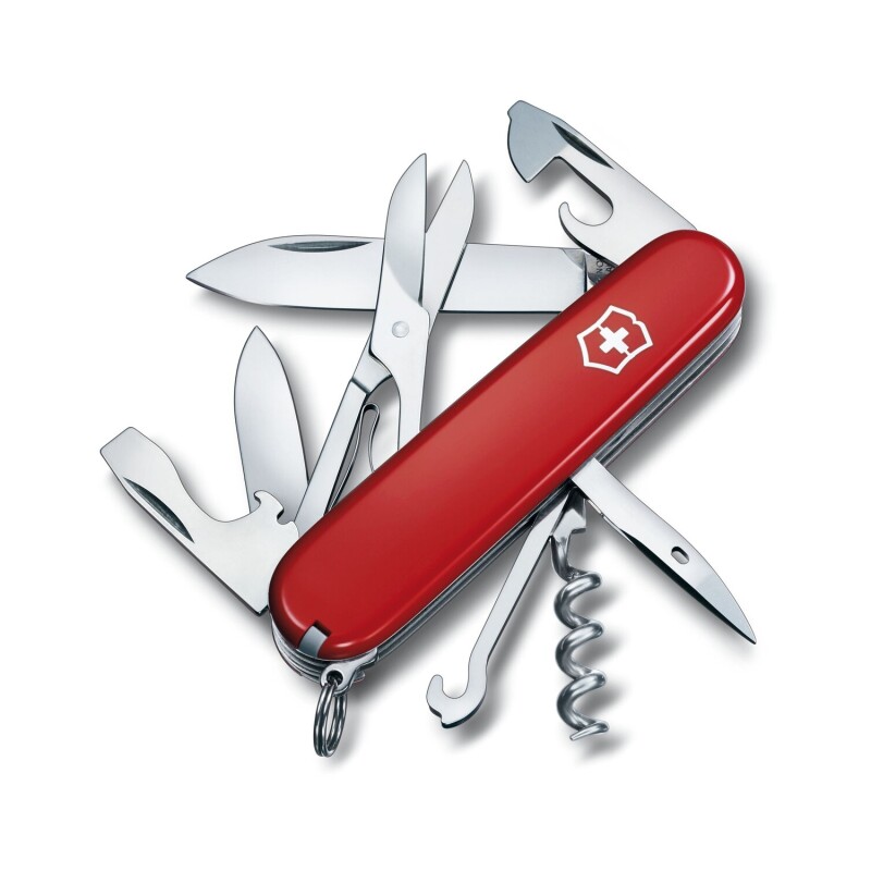 Navaja Suiza Victorinox Climber 14 funciones Rojo