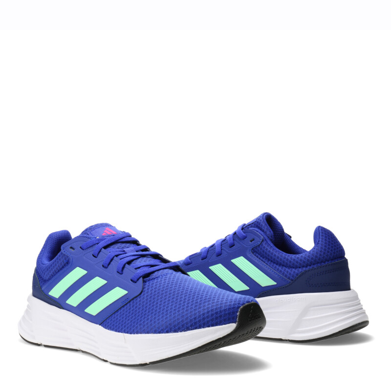 Championes de Hombre Adidas Galaxy 6 Mns Azul - Verde Menta