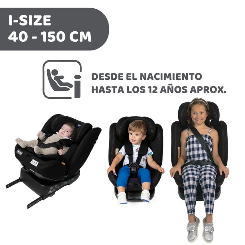 Butaca UNICO EVO I-SIZE 360 CHICCO 0 a 36kg ISOFIX Butaca UNICO EVO I-SIZE 360 CHICCO 0 a 36kg ISOFIX