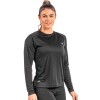 Poker Remera Mujer Manga Larga Uv50+ Negro