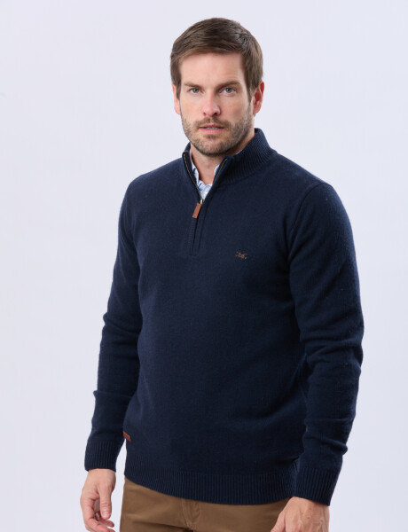 BUZO DE LANA DE ABRIGO Azul