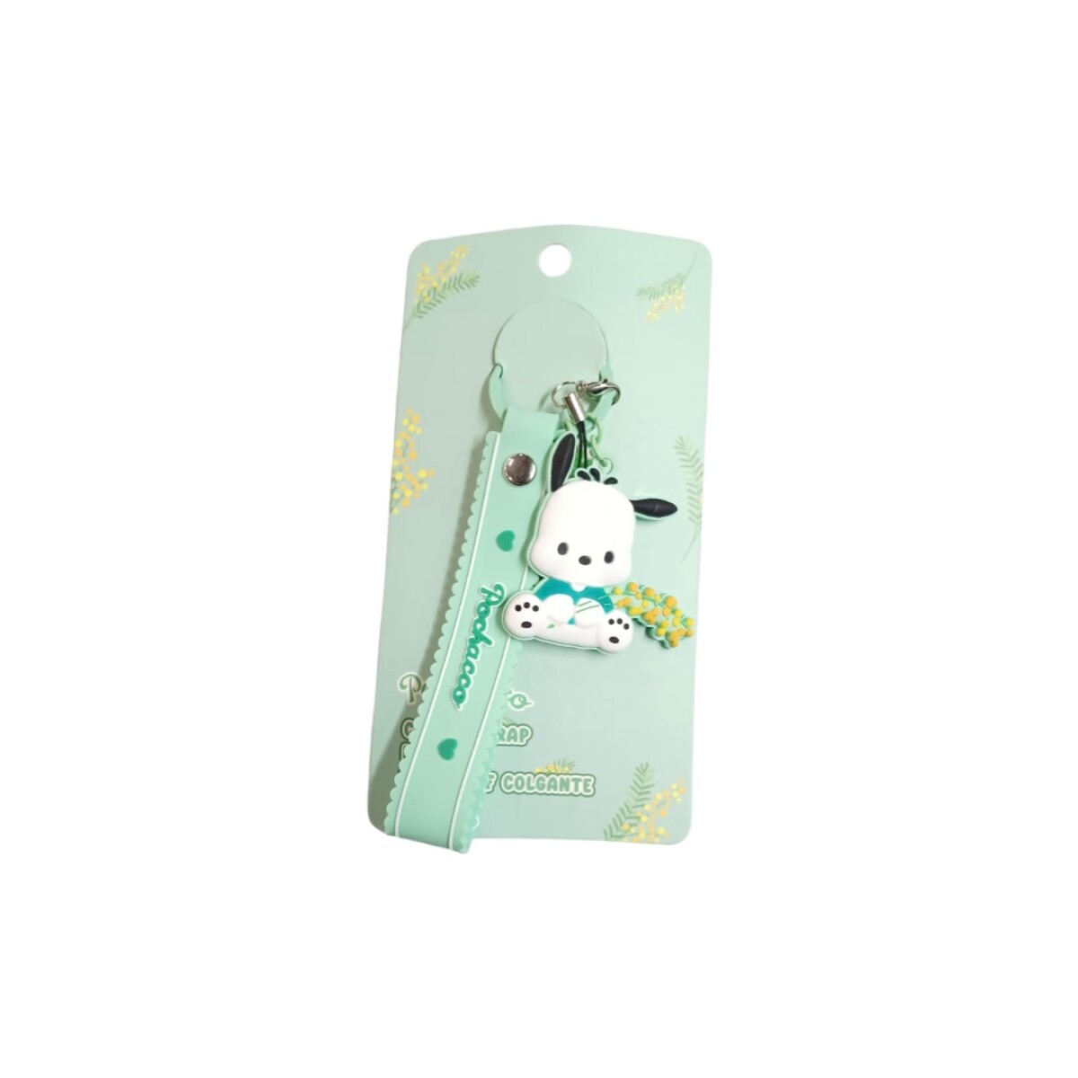 Colgante de celular Sanrio jardín - Pochacco 