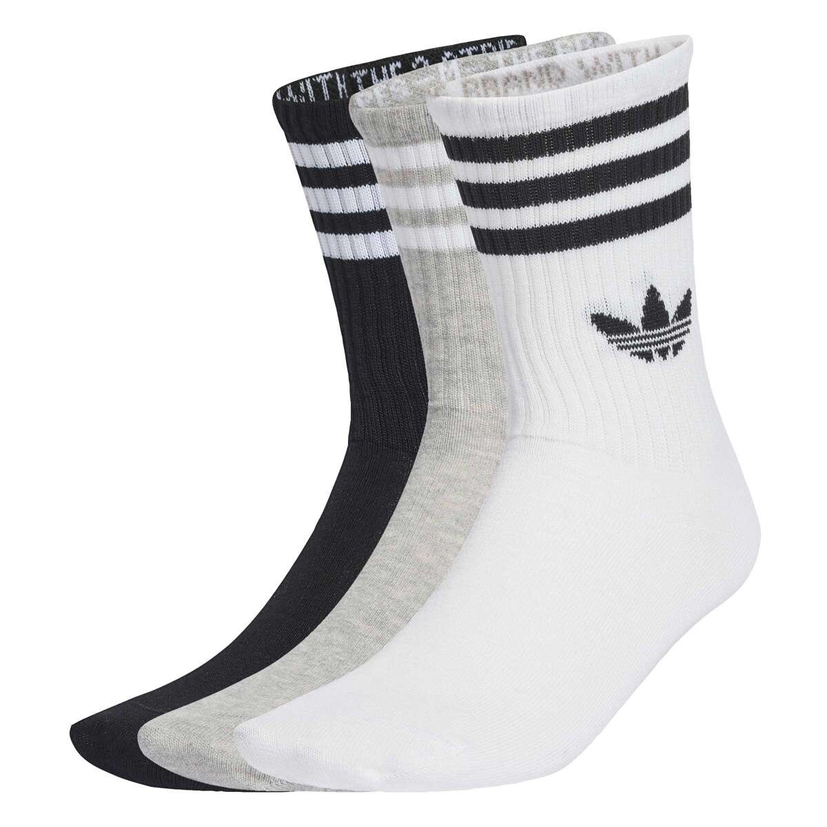 Medias 3S Media larga S 3 Pack Unisex - Blanco 