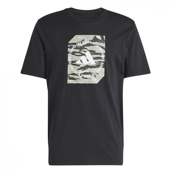 Remera Adidas M C CAMO BOX de Hombre - JI6764 Negro