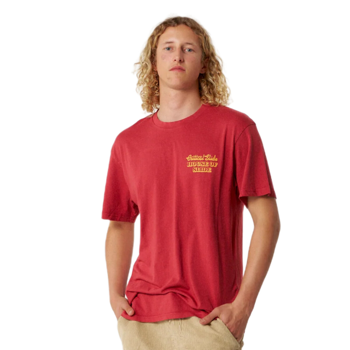 Remera Critical Slide Business - Rojo 