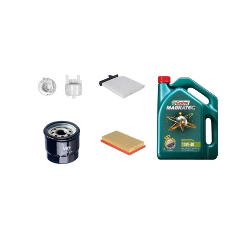 KIT DE FILTROS Y ACEITE 10W40 CASTROL Kit De Filtros Y Aceite 10w40 Castrol