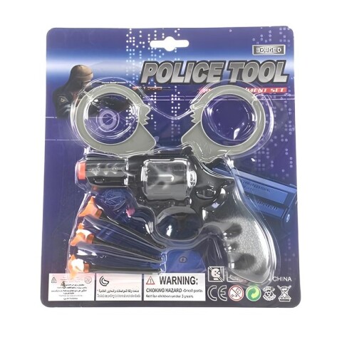 OUTLET Set Policía esposas y dardos blíster 19*3*21 cm Outlet Set Policía Esposas Y Dardos Blíster 19*3*21 Cm