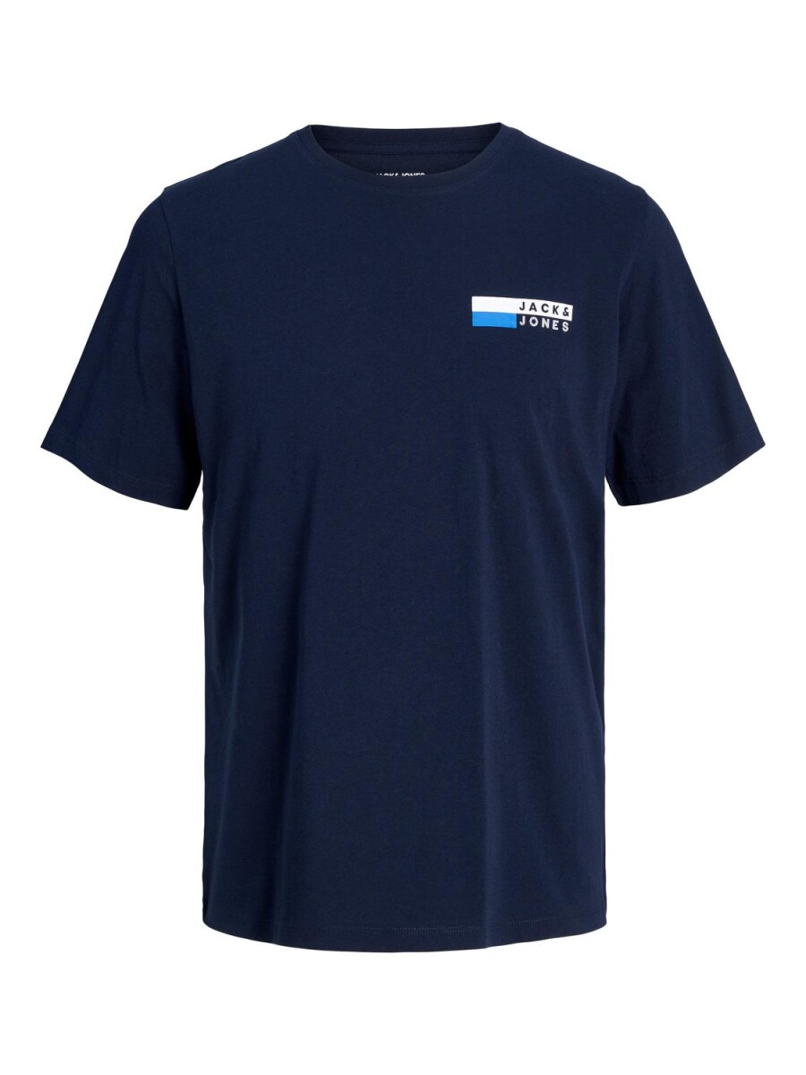 Camiseta Corp-logo Estampado - Navy Blazer 