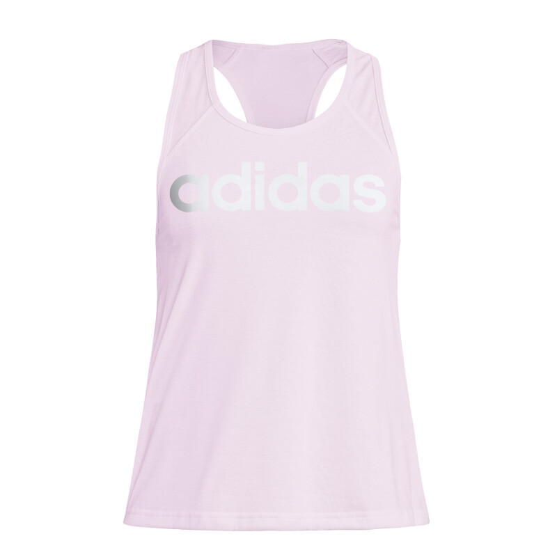 Musculosa de Mujer Adidas Lin Rosa - Blanco