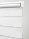 Cortina enrollable doble ALSTEN 100x250cm blanco Cortina enrollable doble ALSTEN 100x250cm blanco