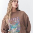 BUZO ROXY 61009 PALMERAS MARRON