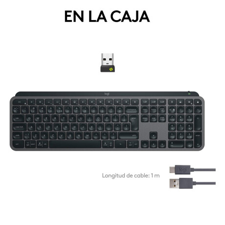 Teclado Inalambrico Logitech 920-011561 Mx Keys S Grafito Teclado Inalambrico Logitech 920-011561 Mx Keys S Grafito