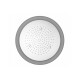 Roseta Cromo Luces Led Y Control Remoto Aqualia