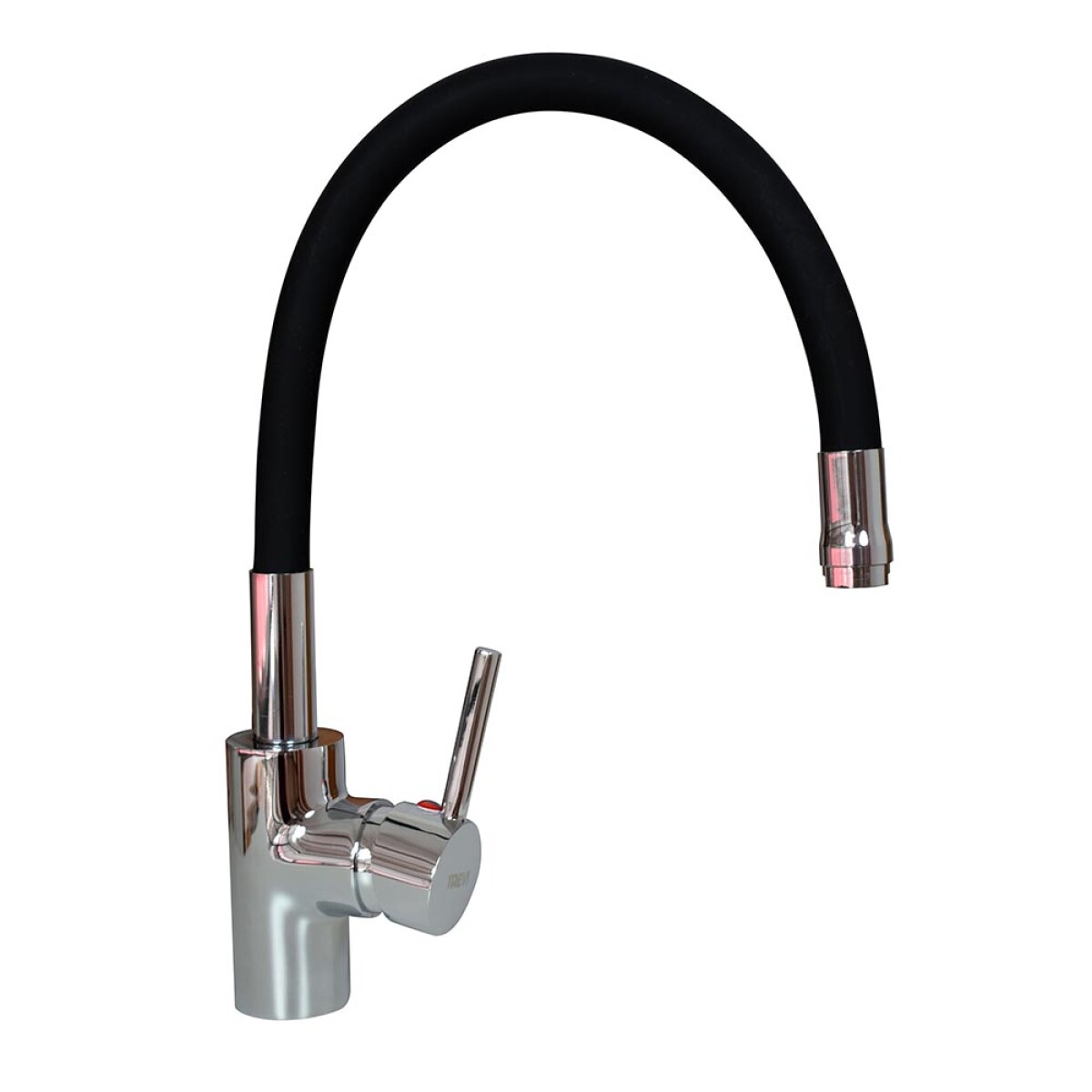 Grifería Para Mesada Modelo Color Flex Pico Flexible Negro 