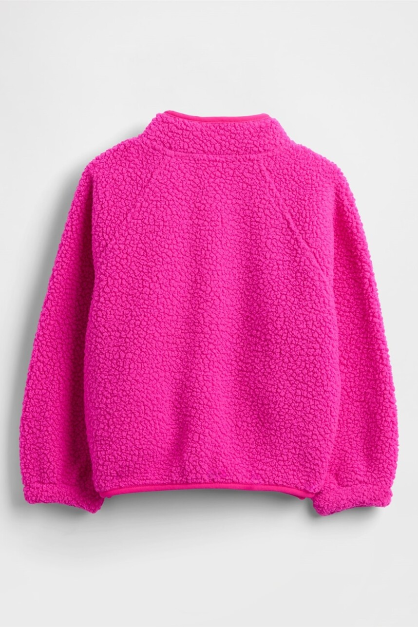 Campera Con Sherpa Con Corazón Toddler Niña Standout Pink