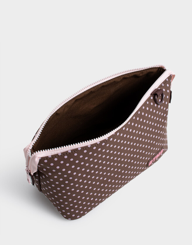 Porta Cosméticos Necessaires - Estampado Lunares