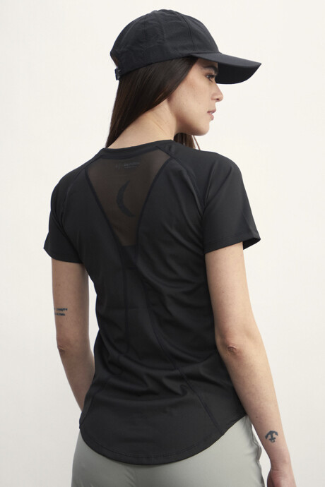 Remera dry Fit Mujer Negra