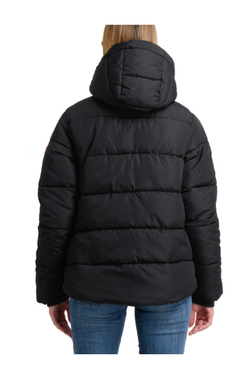 Campera O'Neill Puffer Plush Negro