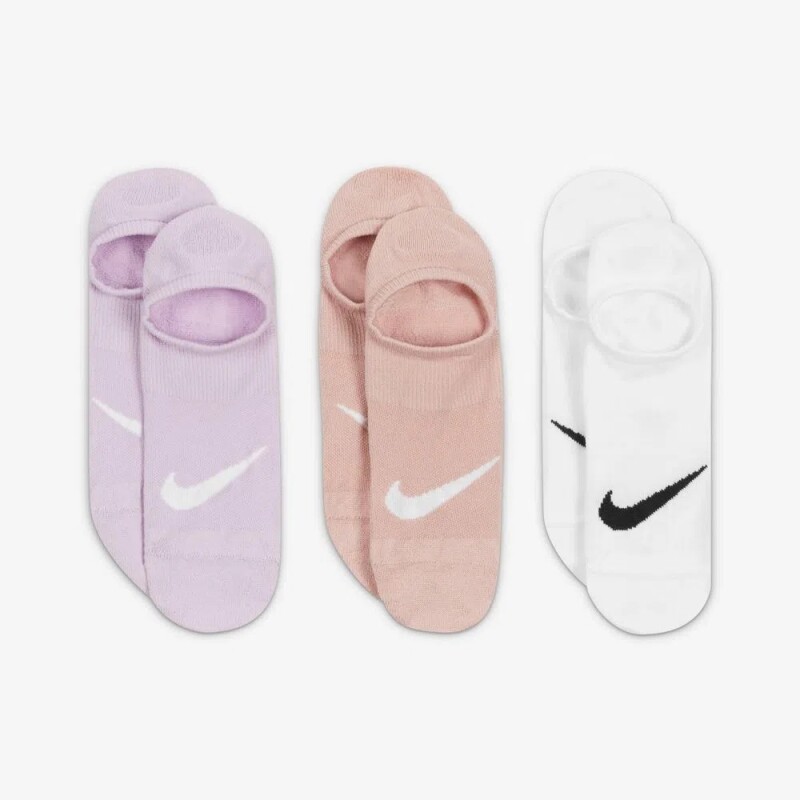 Medias Nike Mujer Invisible Everyday Plus Lightweight 3 Pack Medias Nike Everyday Plus 3 Pack