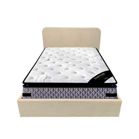Sommier baul 2 plazas THM Hybrid Platinum con respaldo Sommier baul 2 plazas THM Hybrid Platinum con respaldo