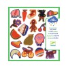 Set x 60 stickers suaves y grandes Funny ones