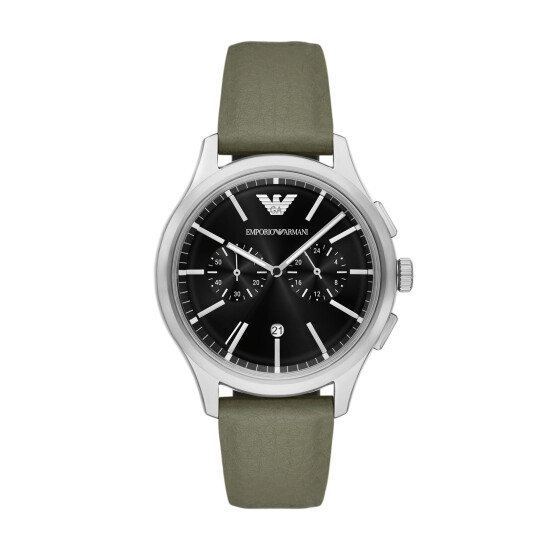 Reloj EMPORIO ARMANI MIRUM Cuero Verde Esfera 41mm 0
