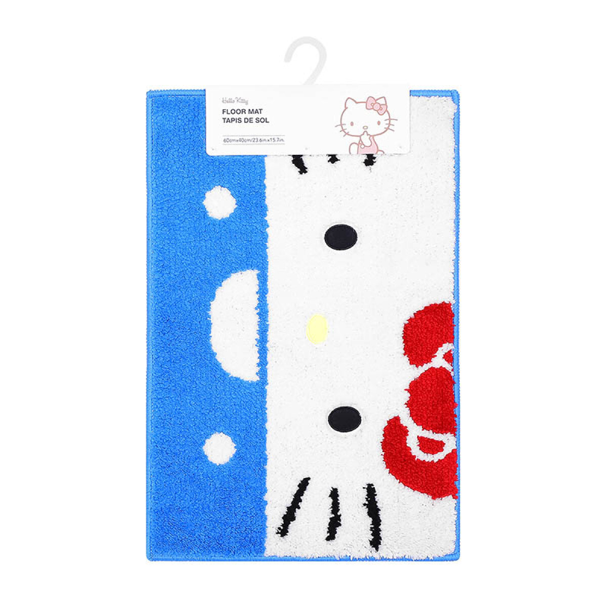 Alfombra rectangular Hello Kitty - azul 