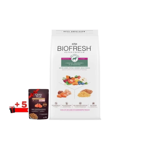 Biofresh Perro Light Raza Grande 15kg | Control de Peso Biofresh Perro Light Raza Grande 15kg | Control de Peso