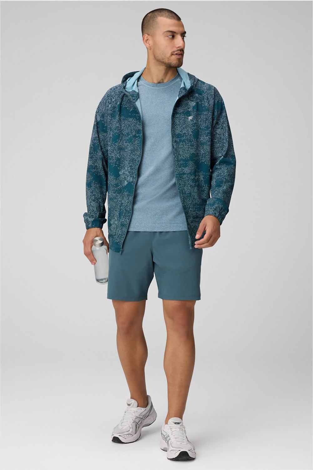 Polo The Training Day Tee Hombre Storm Slate Heather