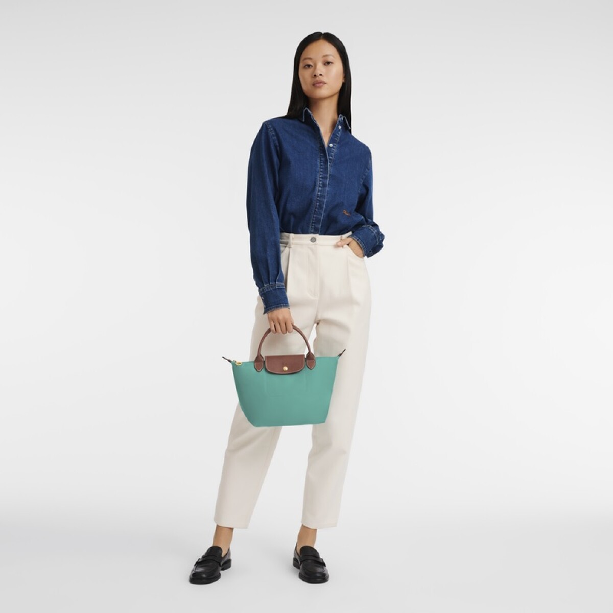 Longchamp - Le Pliage Original Bolso con Asa Superior S - 0 