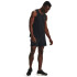 UA LAUNCH PRO 5'' SHORTS-GRY BLK-001