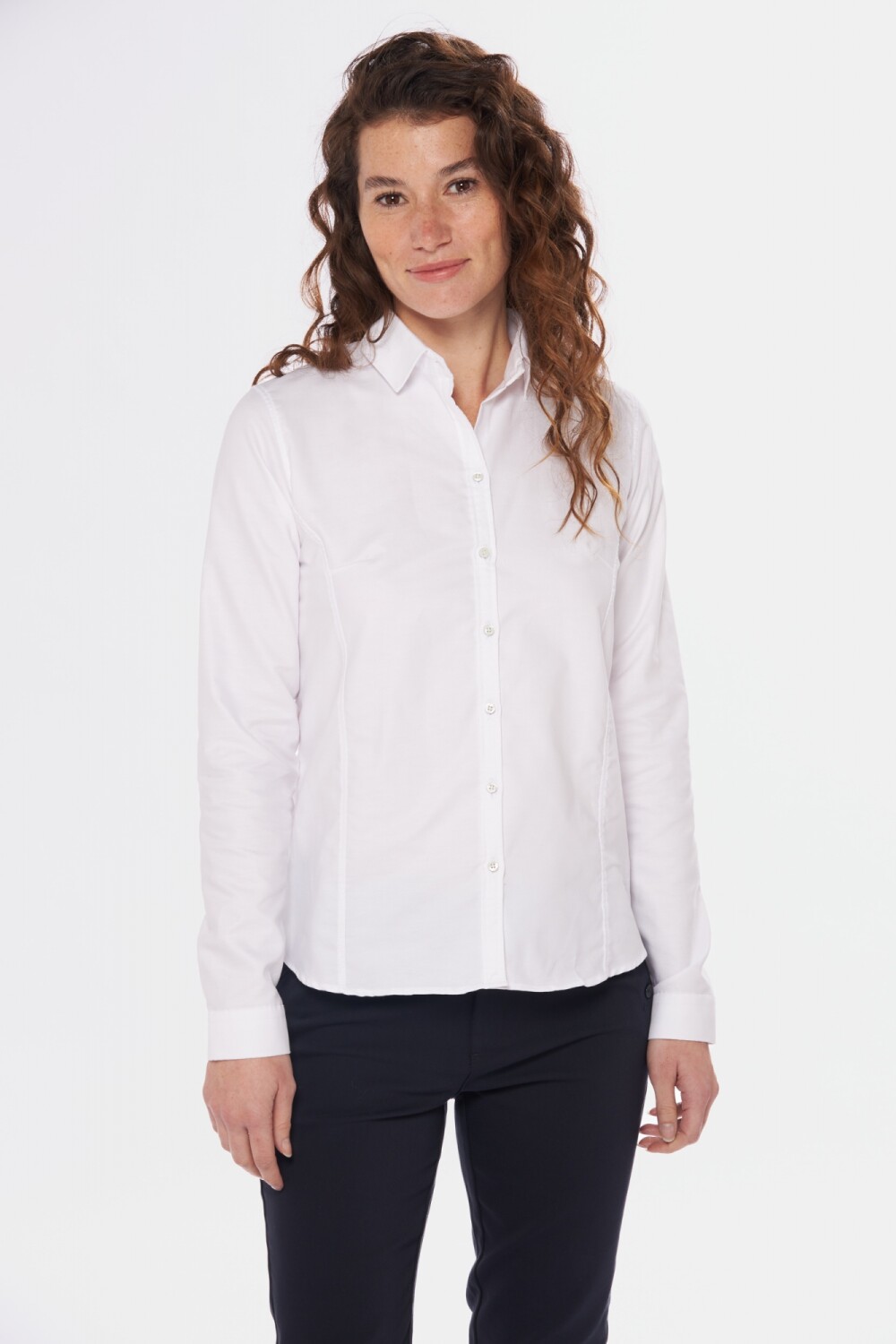 CAMISA LISA OXFORD Blanco