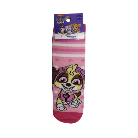 Medias Infantiles Paw Patrol Oficial Talle 19/30 SKYE