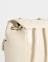 Mochilas Urbanas Puffy Mochila Puffy Con Solapa - Blanco Crudo