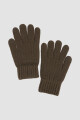 Guantes polar basic Marron