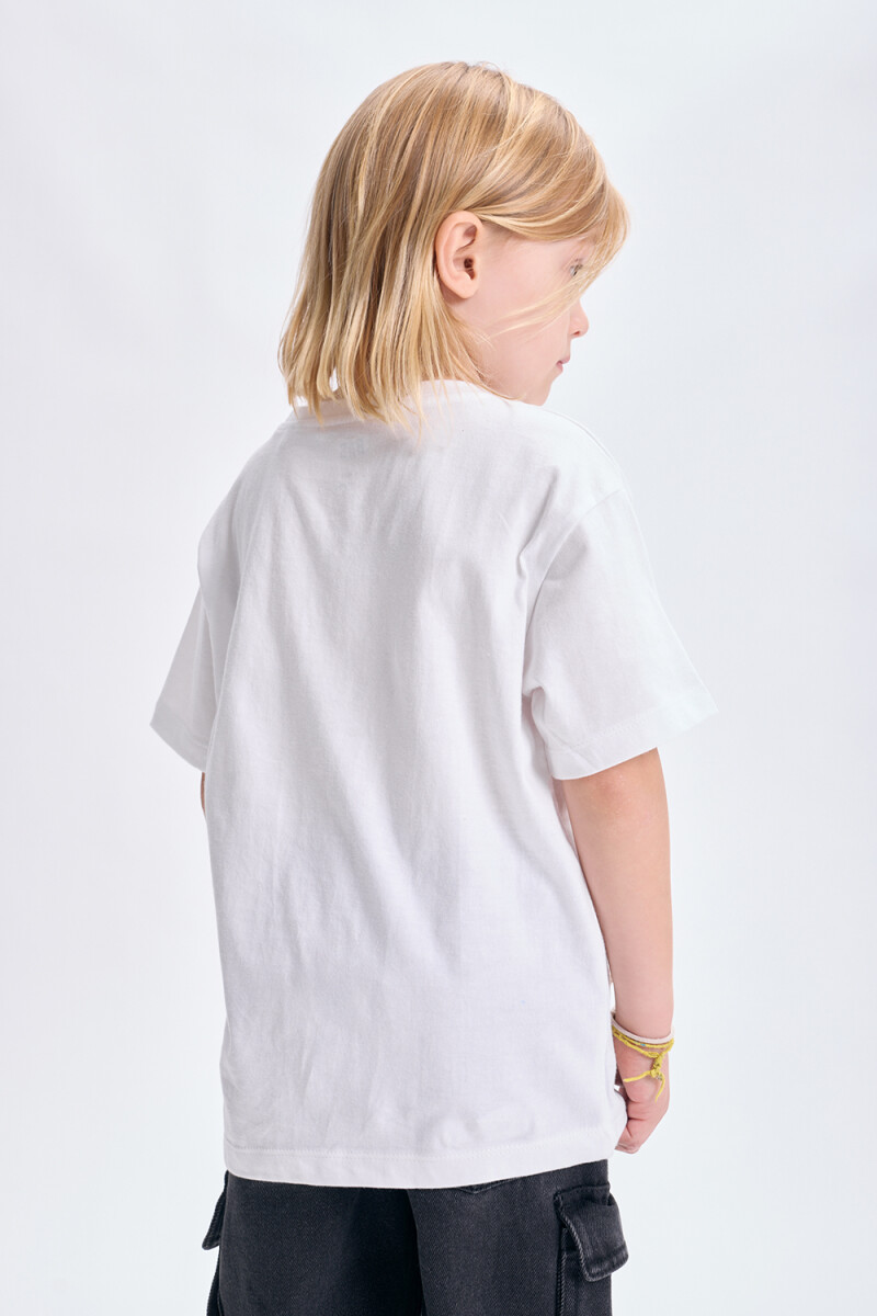 Remera Ride The Wave Beige