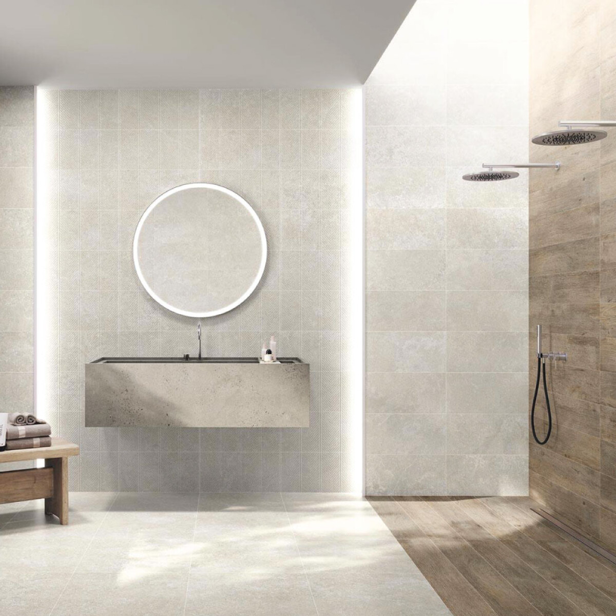 Porcelanato Bella Stone Bone - 1.42m2 