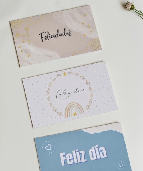 Tarjeta 5,5 x 9 cm - SURTIDO Tarjeta 5,5 x 9 cm - SURTIDO