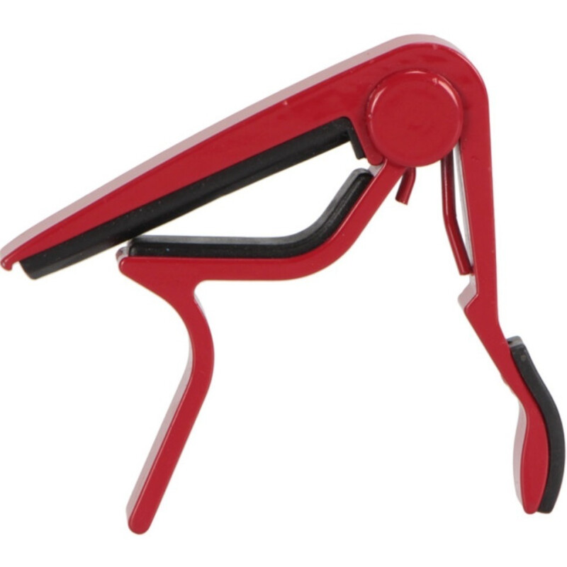 Requinto Capo Capotraste Guitarra Acustica Electrica Pinza Rojo