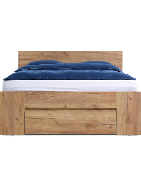 Estructura cama LIMFJORDEN 160x200 3 cajones roble Estructura cama LIMFJORDEN 160x200 3 cajones roble