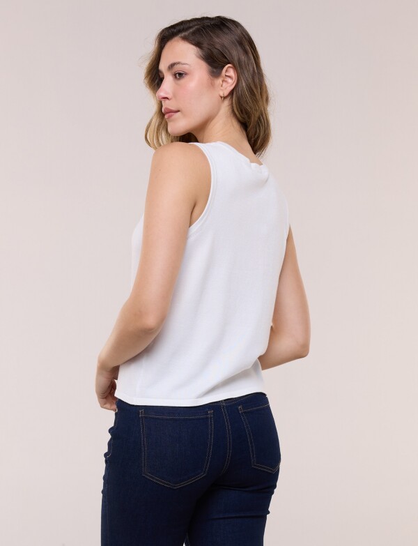 Musculosa Tejida CRUDO