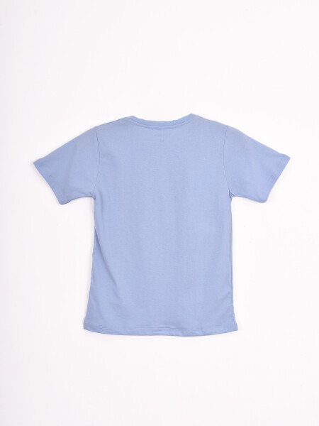 REMERA FORMULA CELESTE