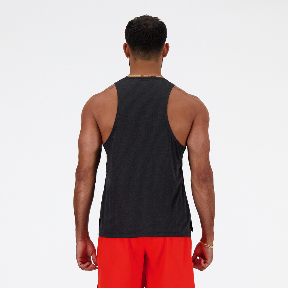 Bividi Running Athletics Singlet Hombre Negro